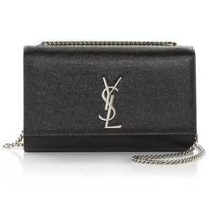 YSL Medium Kate Grained Leather Shoulder Bag